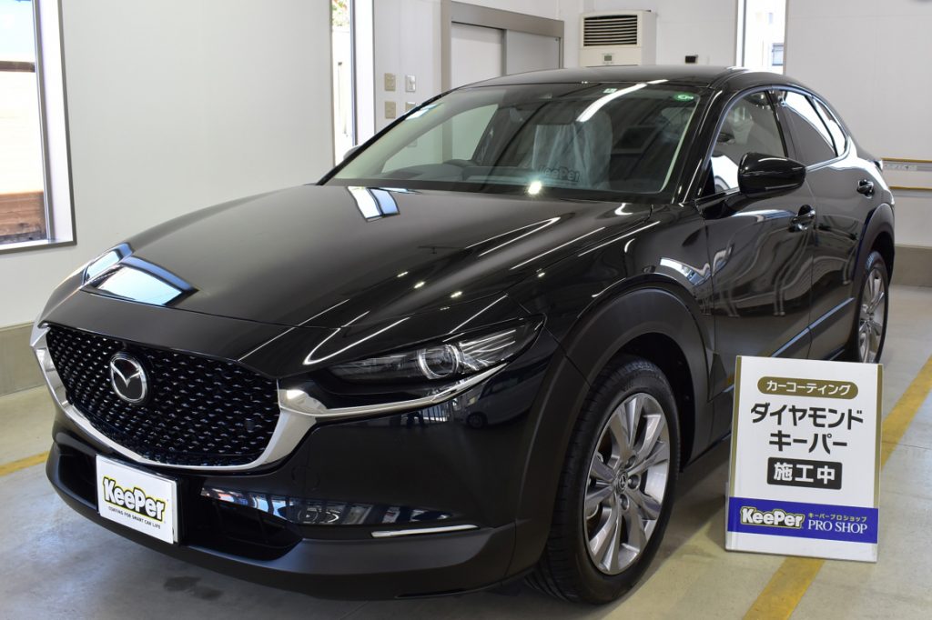 ダイヤモンドキーパー施工でキレイになって 最高の艶感に大満足 ダイヤモンドキーパー ブログ お客様の声 和歌山県のカーコーティング と洗車の専門店 キーパープロショップ財部