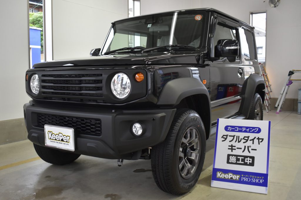 新車にｗダイヤモンドキーパーと樹脂フェンダーキーパー施工で ビックリする位キレイな艶に大満足 ｗダイヤモンドキーパー ブログ お客様の声 和歌山県のカーコーティングと洗車の専門店 キーパープロショップ財部