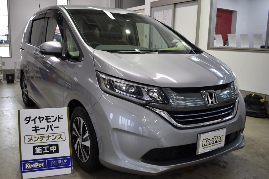 ダイヤモンドキーパーAメンテナンスで4年目とは思えない輝き
